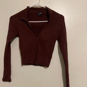Cropped Cardigan/Top